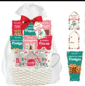 Glassware developed for a seasonal gift-ready retail program in the United States
